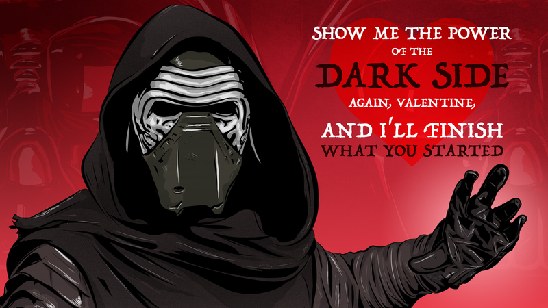 Illustration for article titled Celebrate Love with io9's Superior Star Wars Valentines